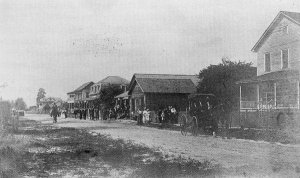 Early view of San Antonio, Pasco County