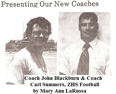 Coaches Blackburn and Summers